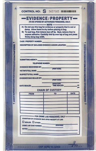Evidence bag