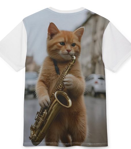 Saxy Kitty AOP