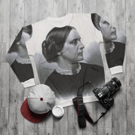 Susan B. Anthony AOP sweat