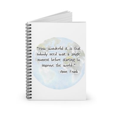 Anne Frank on changing the world